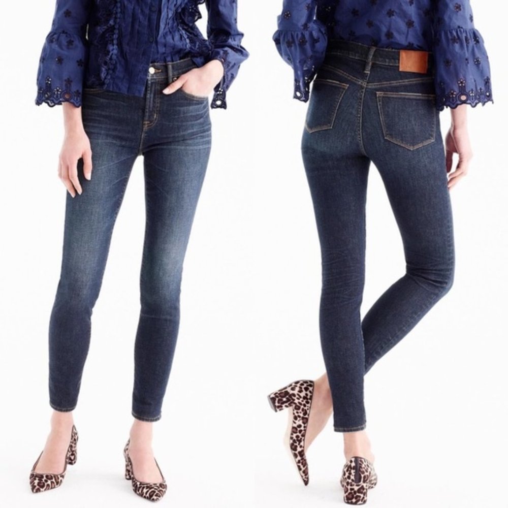 J. Crew Jeans 24 Lookout High Rise Skinny